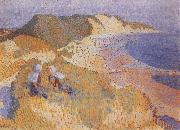Jan Toorop The Dunes and the Sea at Zoutlande oil painting reproduction